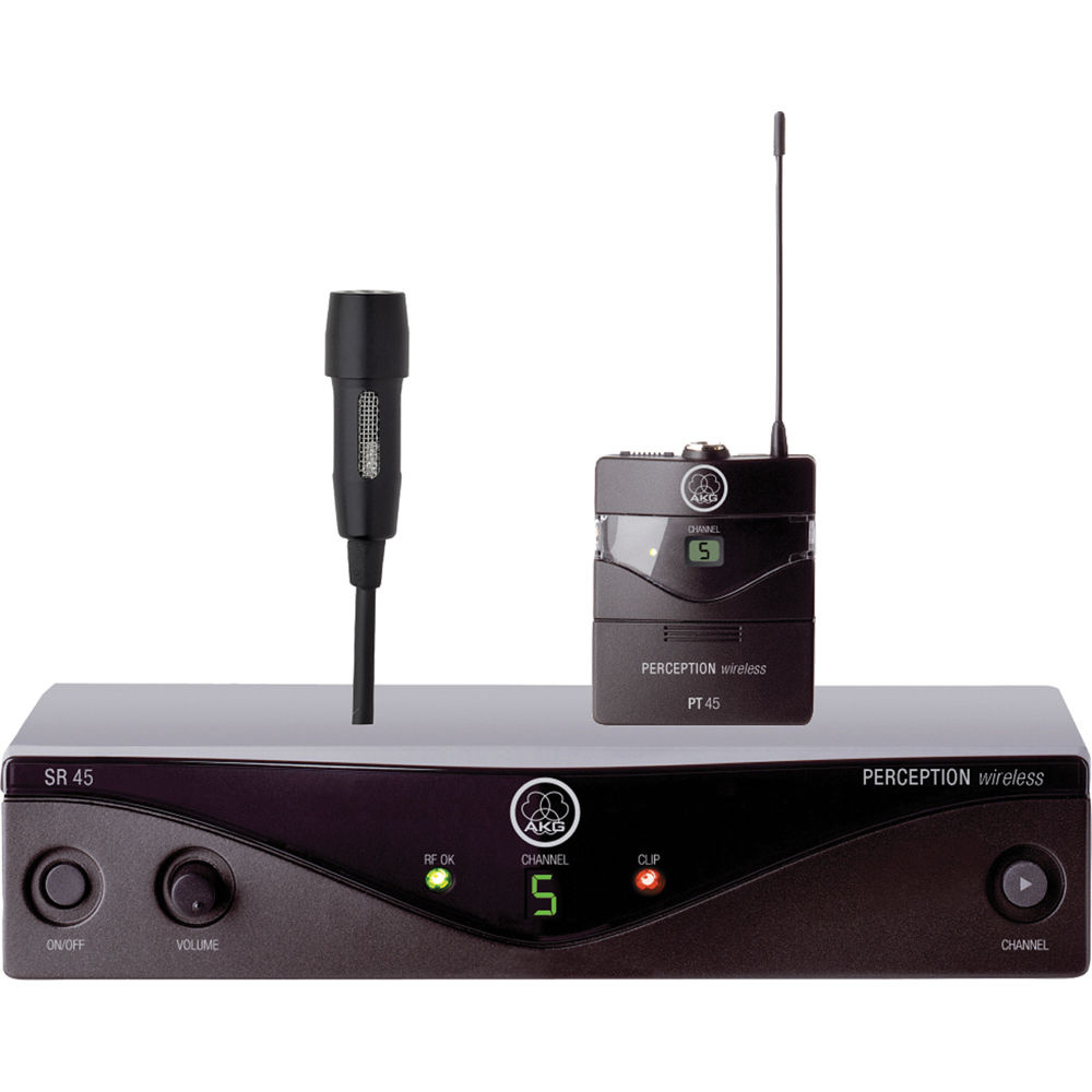 AKG WMS 45 Perception Lapel Wireless System (Presenter Set) Band A