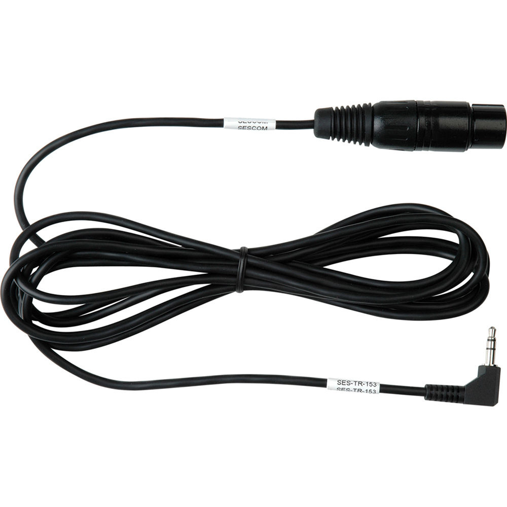 Sescom SESTR153 DSLR Microphone Cable (3 m)
