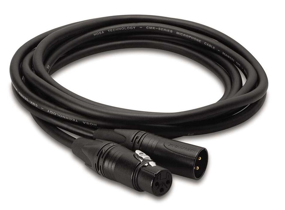 Hosa CMK-015AU Elite Microphone Cable 15ft