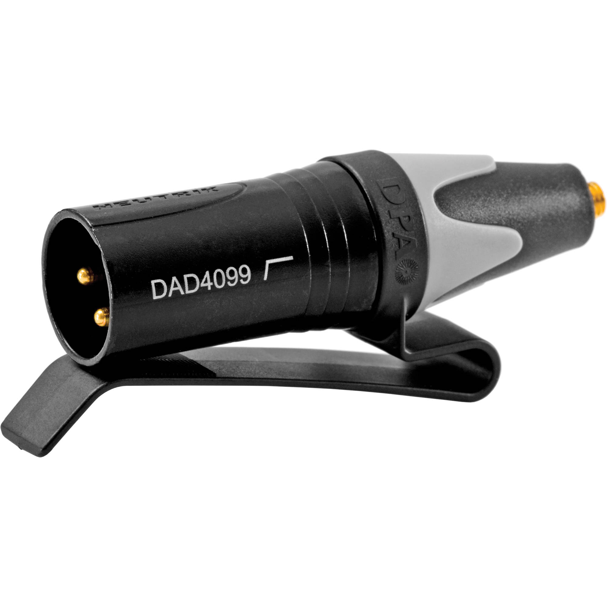 DPA Microphones DAD4099-BC Micro-Dot to XLR with Belt Clip and Low-Cut Filter for 4099 Microphone
