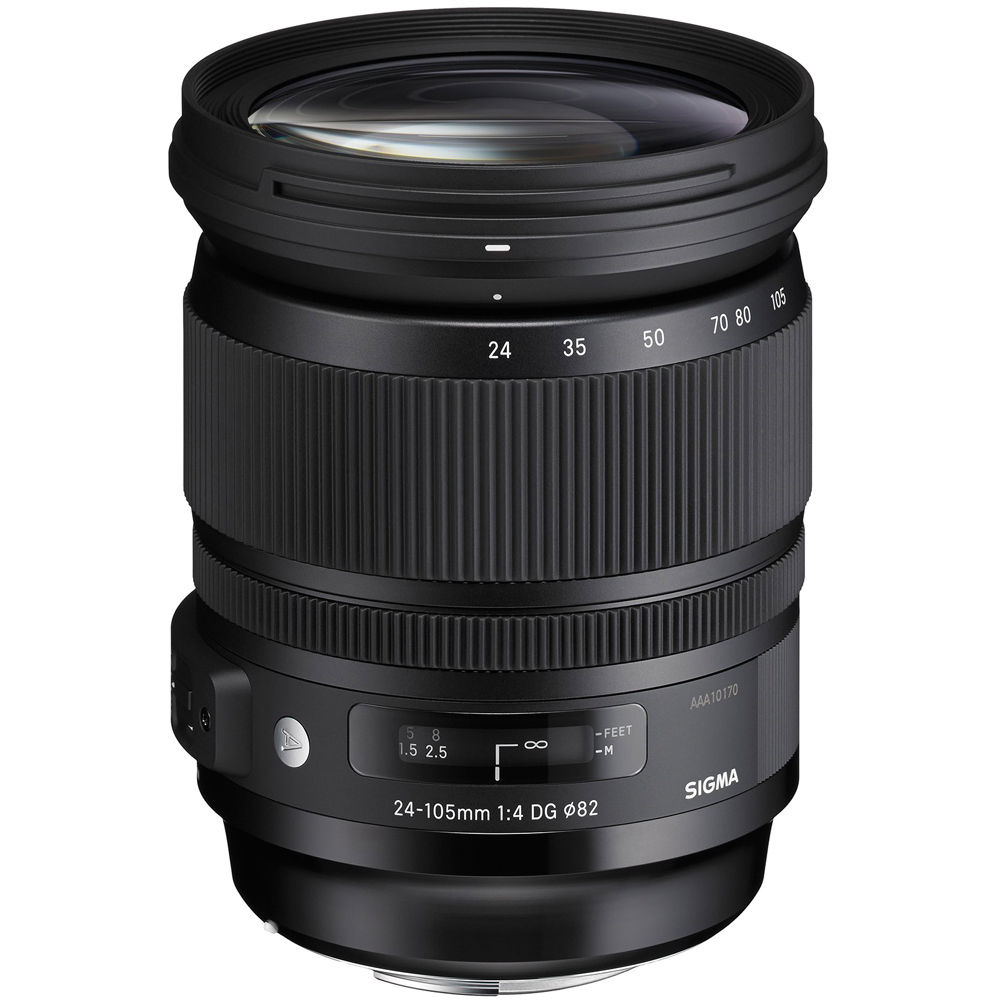 Sigma 24-105mm F/4 DG OS HSM Lens for Canon DSLR Cameras