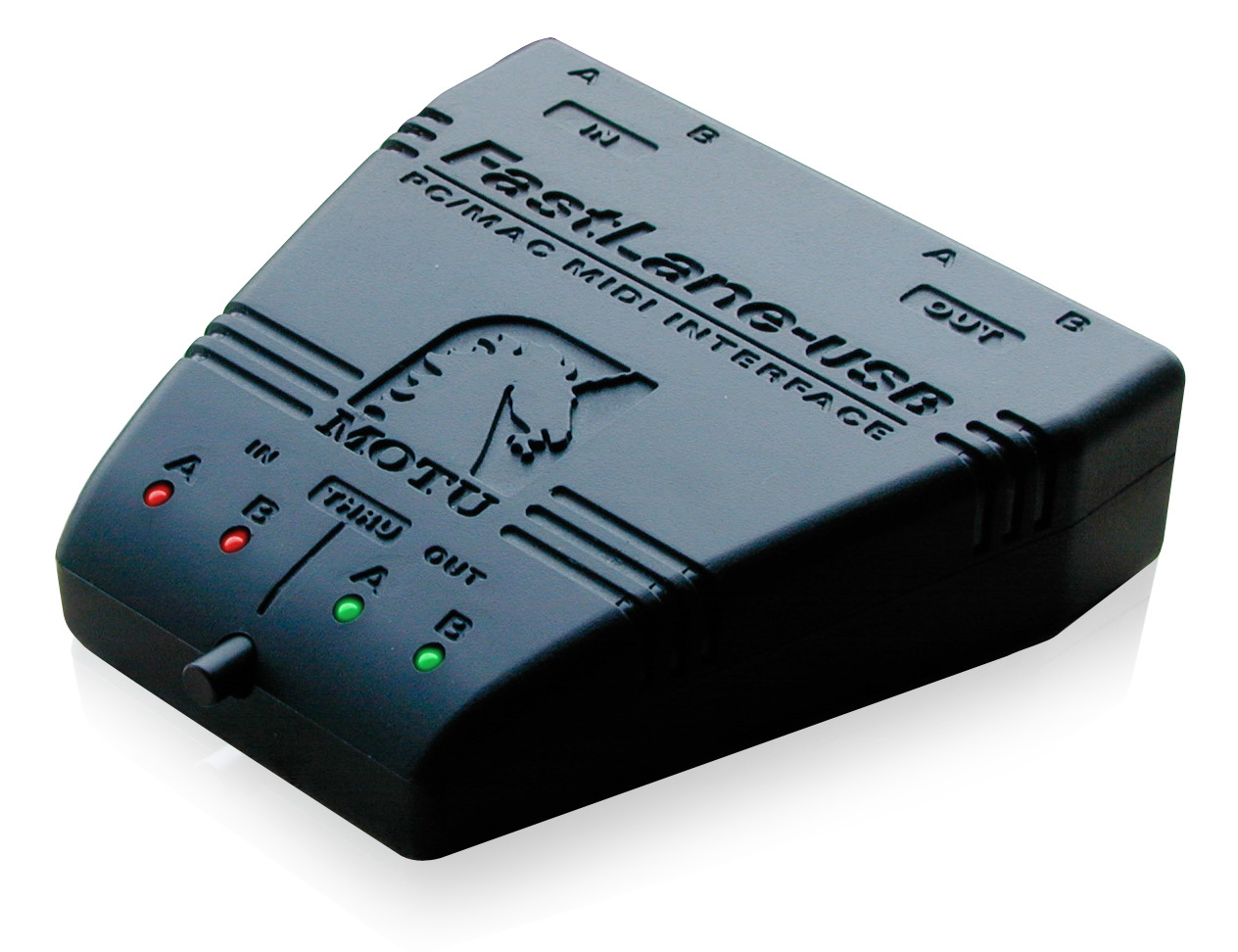 MOTU FastLane (USB) - 2 Input / 2 Output USB MIDI Interface for Mac and PC