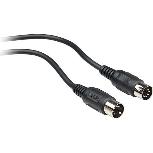Hosa MID-320BK MIDI Cable 20ft (black)