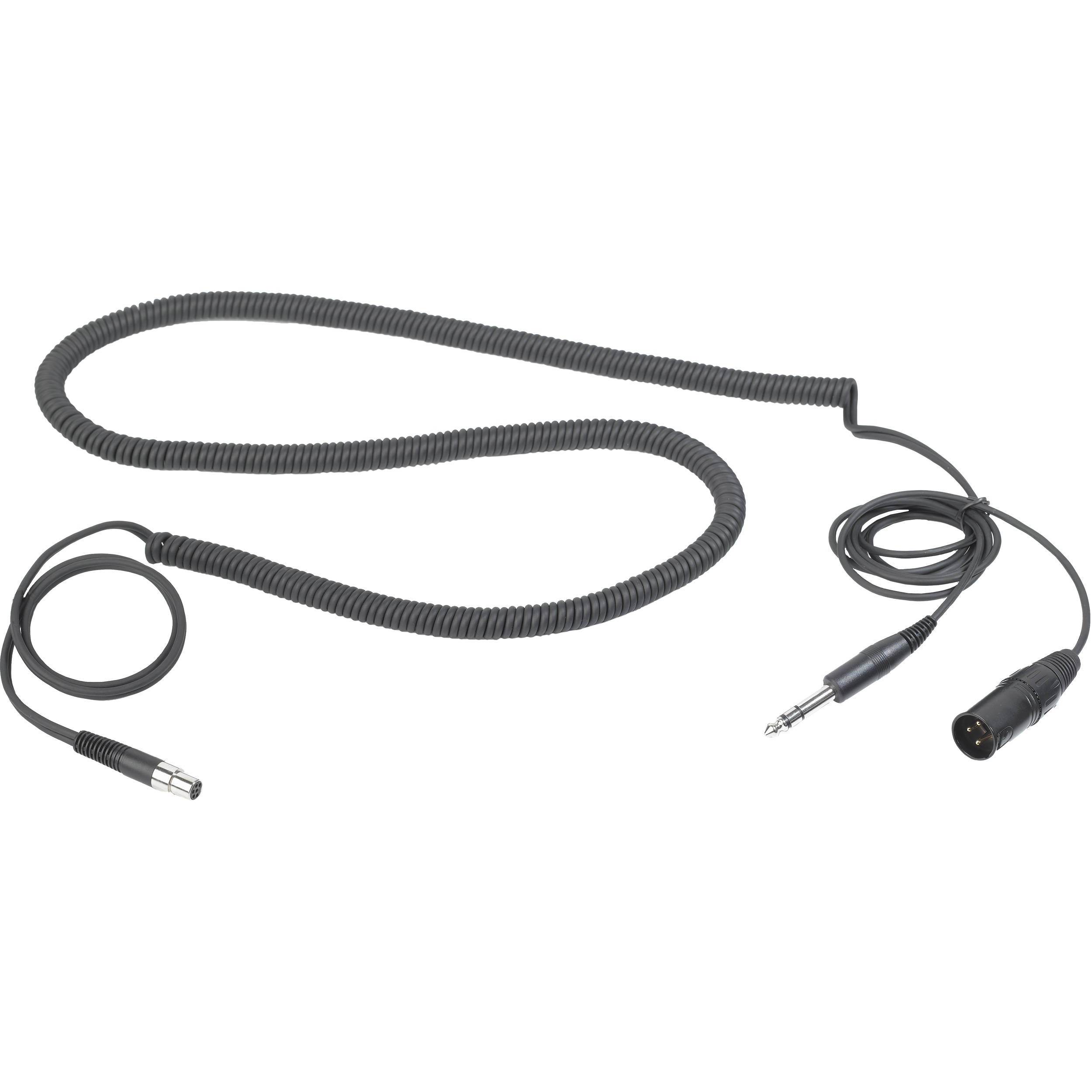 AKG MK HS STUDIO D Headset Cable for Studio and Moderators with 3-Pin XLR & 1/4" Stereo Connectors