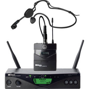 AKG WMS 470 Sports Set Wireless Headworn Microphone System