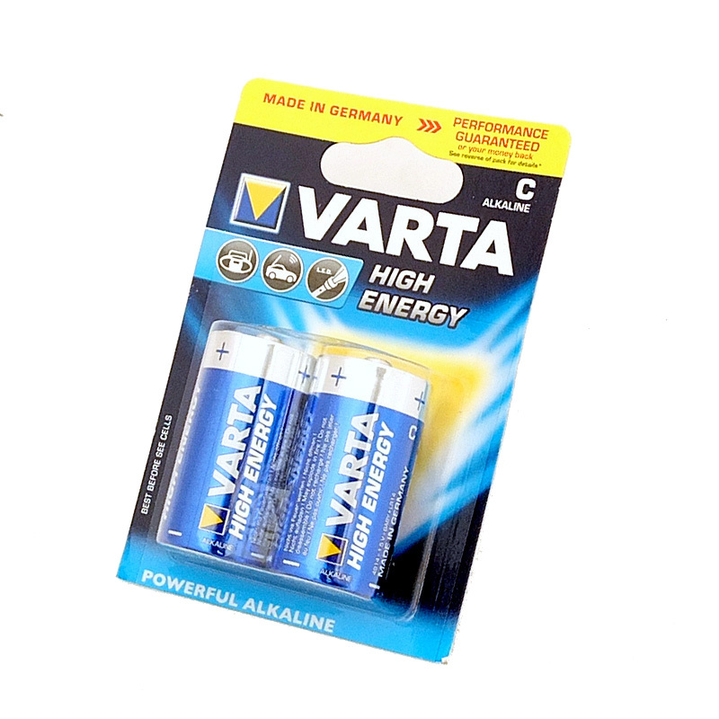 Varta Alkaline High Energy C size - (2 Pack)