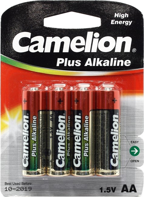 Camelion Alkaline AA Batteries - (4 Pack)