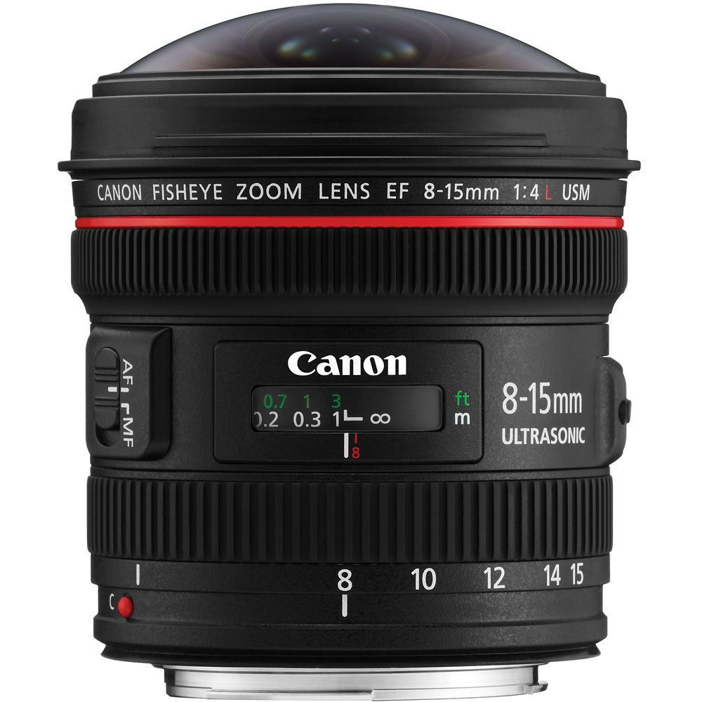Canon EF 8-15mm f/4.L Fisheye Zoom Lens