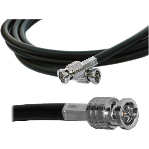 Canare HD-SDI Video Coaxial Cable - BNC to BNC Connectors - 1'