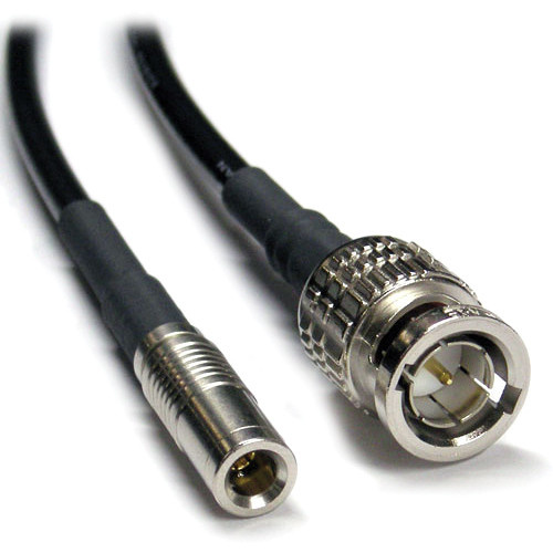 Canare L-2.5CHDB3 3G HD/SDI Cable with 1.0/2.3 DIN to BNC Male Connectors (3')