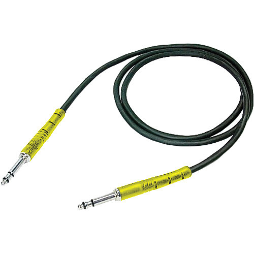 Neutrik NKTT05-YE Patch Cable with NP3TT-1 Plugs (23.62" / 60 cm)