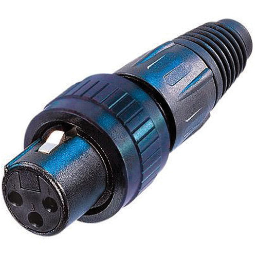 Neutrik NC3FX-SPEC 3-Pole Female Cable Connector with Locking Ring