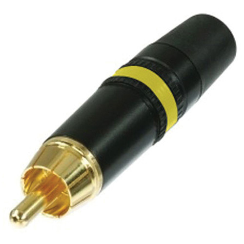 Neutrik NYS373-4 DIN RCA Plug (Yellow)