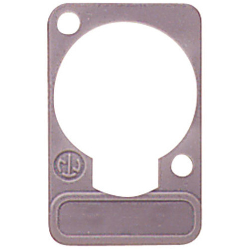 Neutrik DSS Lettering Plate (Gray)