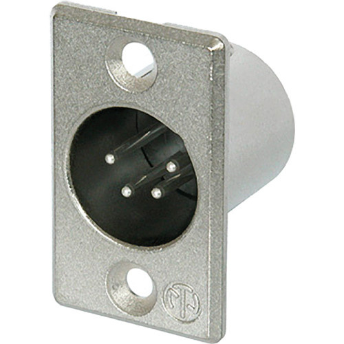 Neutrik 4-Pole Male Receptacle with Soldered Contacts
