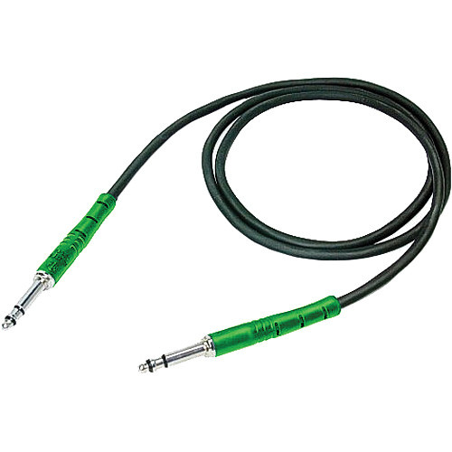 Neutrik NKTT05-GN Patch Cable with NP3TT-1 Plugs (23.62" / 60 cm)