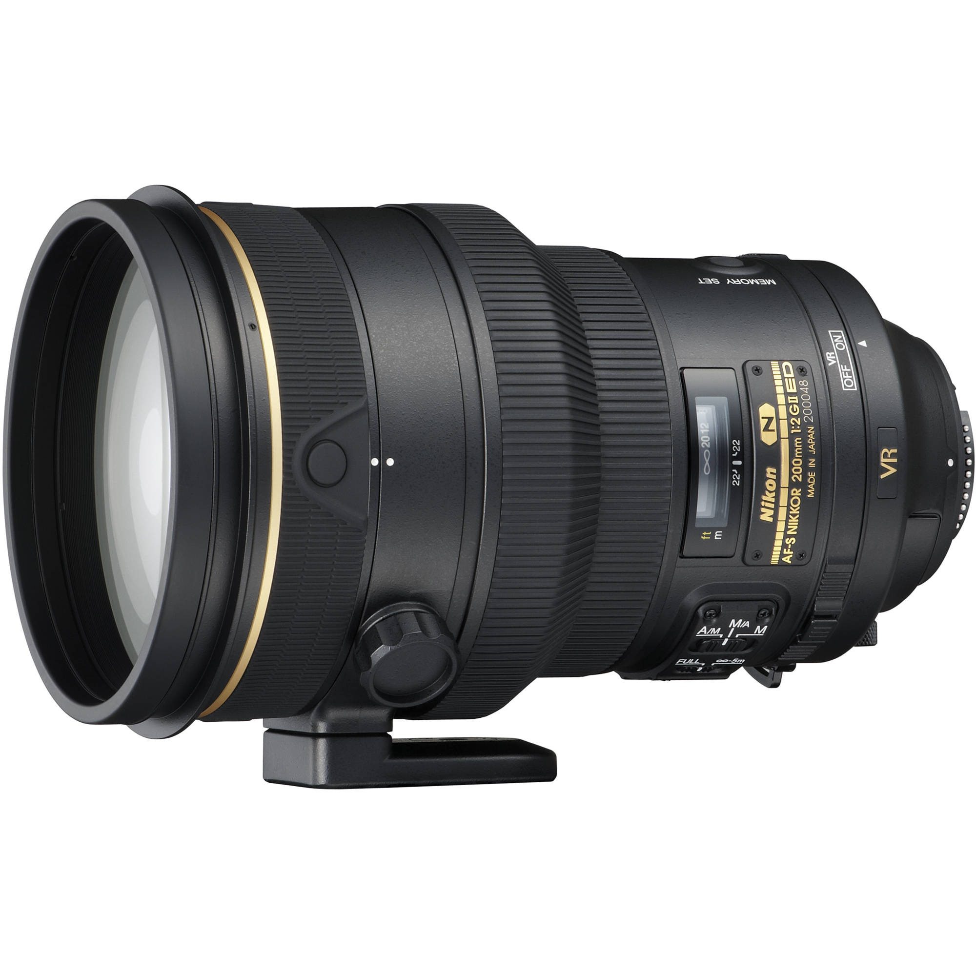 Nikon AF-S NIKKOR 200mm f/2G ED VR II Lens