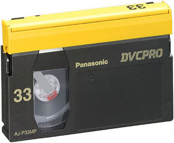 Panasonic DVCPRO Cassette Tape 33 Minutes