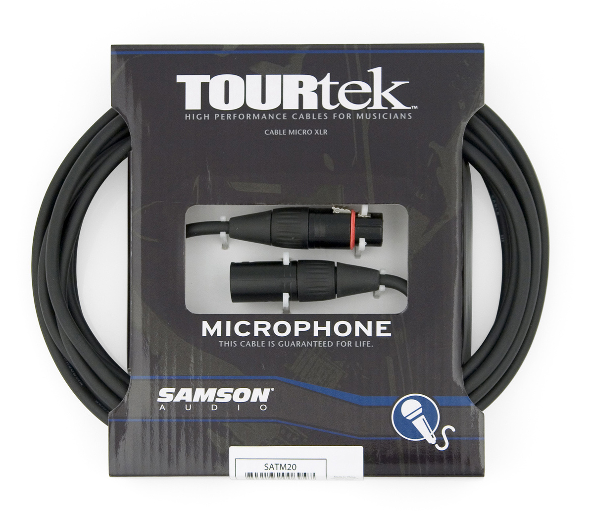 Samson Tourtek Mic Cable 3'
