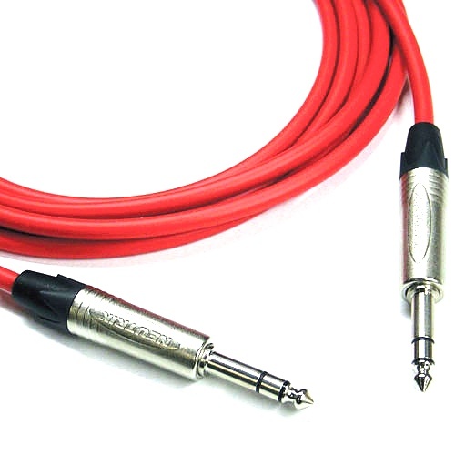 Canare Starquad TRSM-TRSM Cable - 0.9m (Red)
