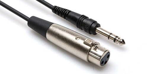 Hosa PXF-102 1/4'' to XLR Cable 2ft