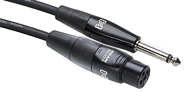 Hosa HMIC-010HZ Pro Microphone Cable 10ft