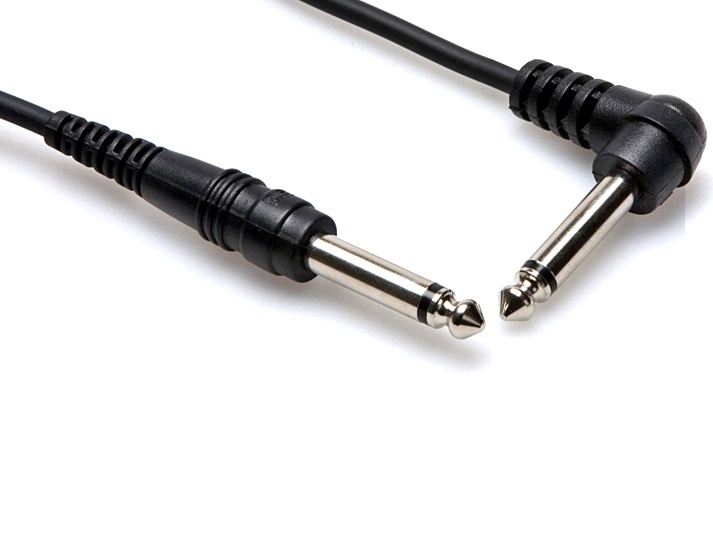 Hosa CPP-110R Audio Cable 10ft (Right Angle)