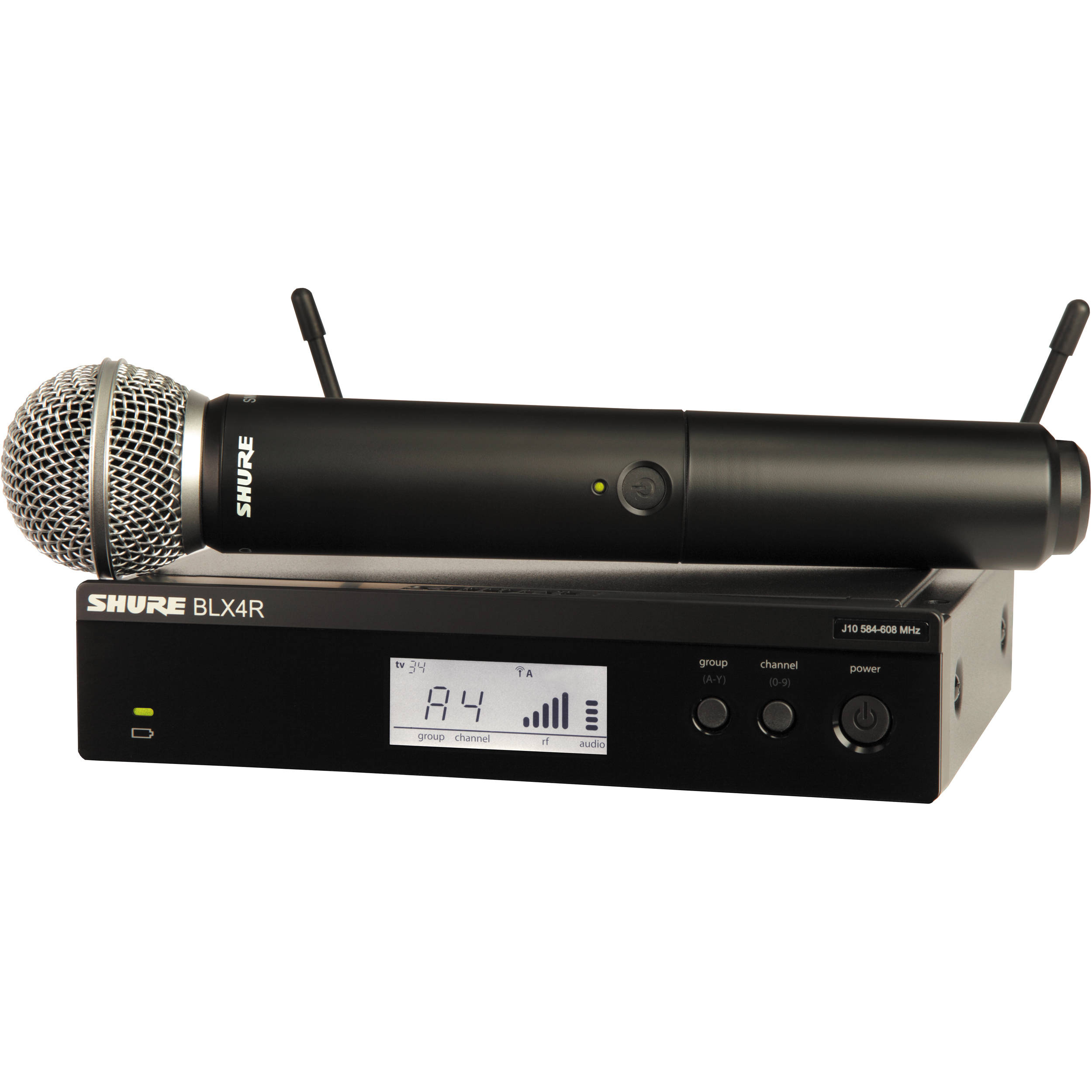 Shure BLX24R Vocal Wireless System with SM58 Mic