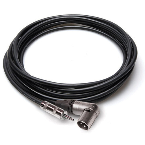 Hosa MMX-015SR Camcorder Microphone Cable (Right Angled)