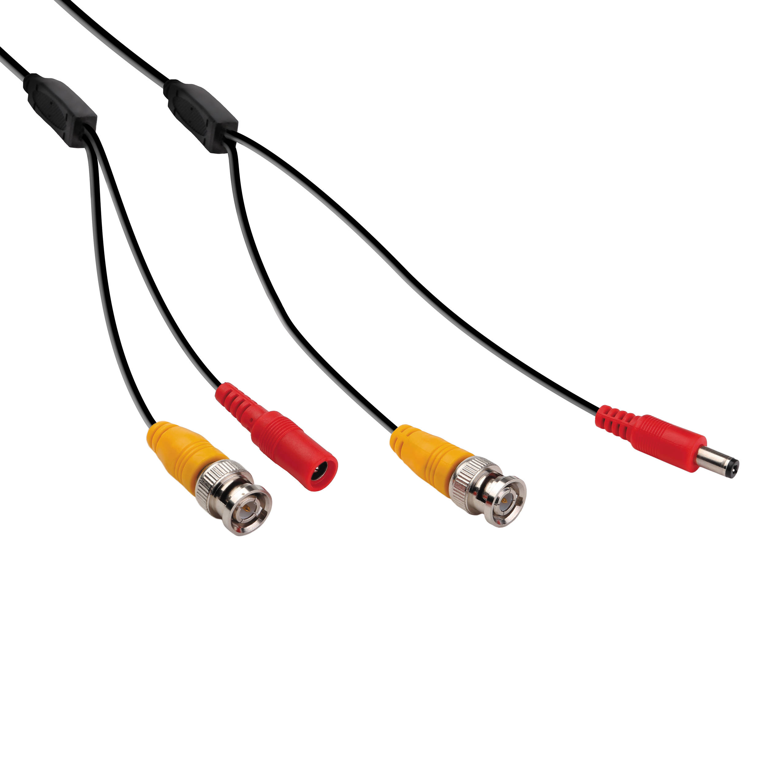Pearstone BNC Extension Cable with Power for CCTVs - 100'