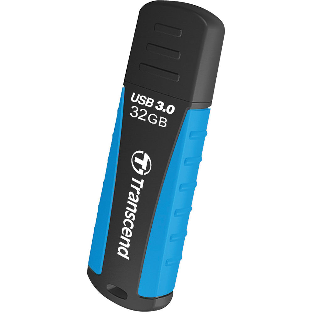 Transcend 32GB JetFlash 810 USB 3.0 Flash Drive (Blue/Black)