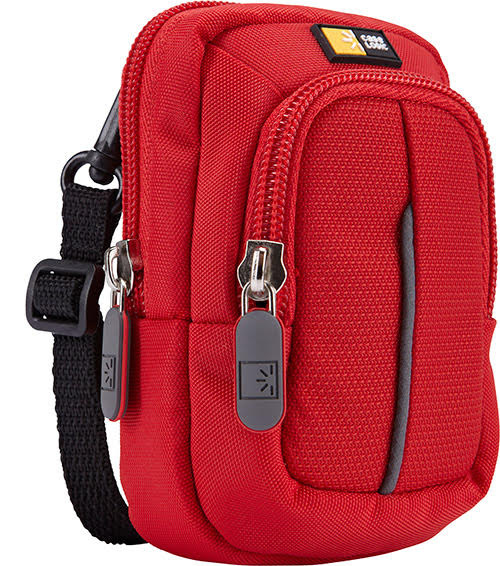 Case Logic DCB-302 Compact Camera Dual-Pocket Case (Red)