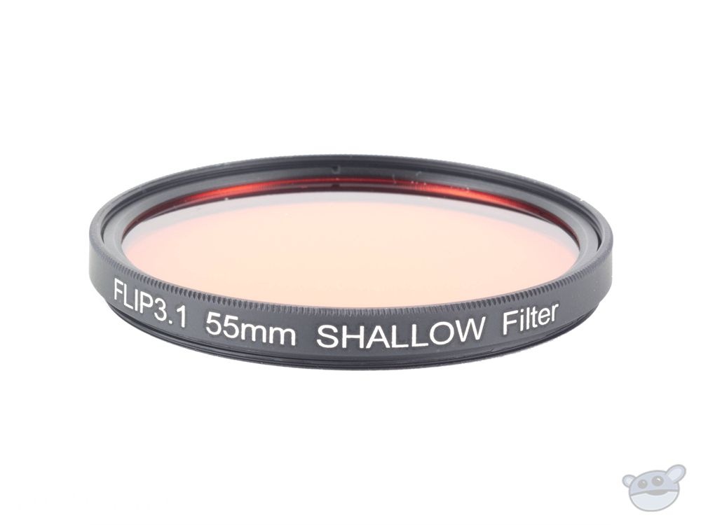 Flip Filters 55mm Threaded Underwater Colour Correction Red Filter for GoPro (SHALLOW)