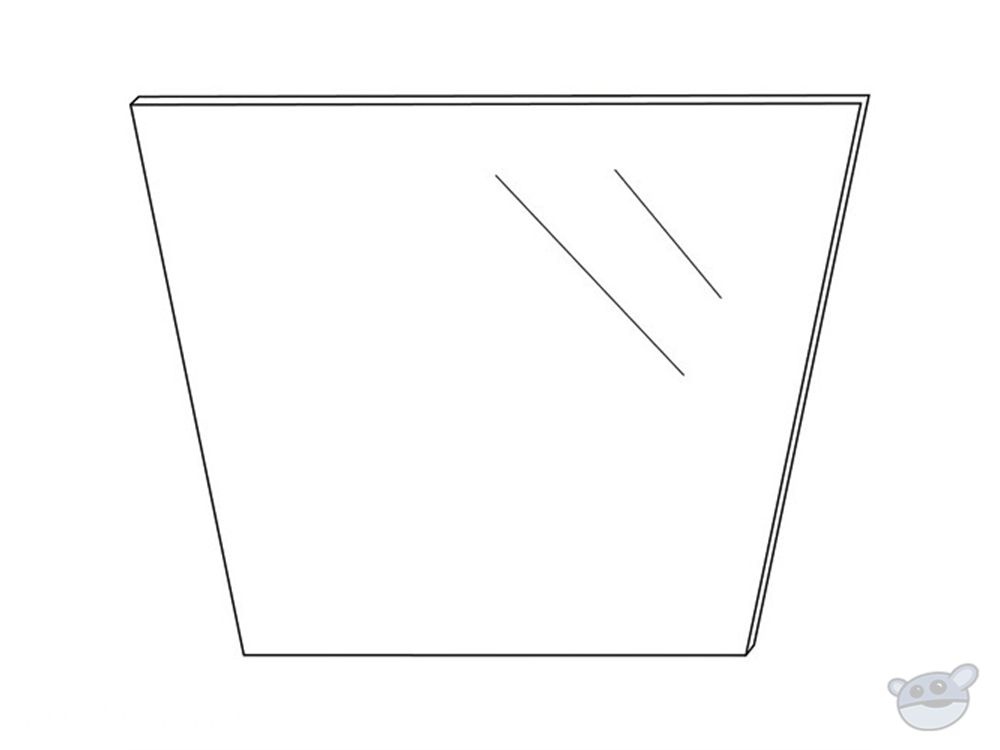 Datavideo TP-300B Replacement Glass