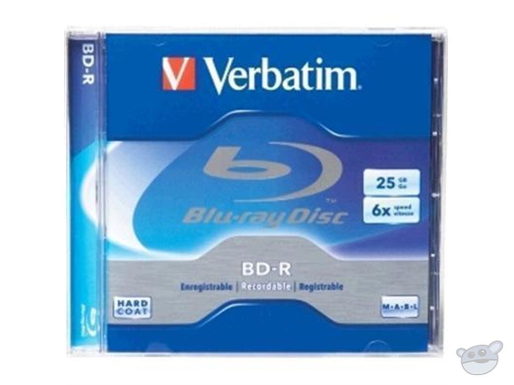 Verbatim Blu-Ray 25GB 1Pk Jewel Case 6x