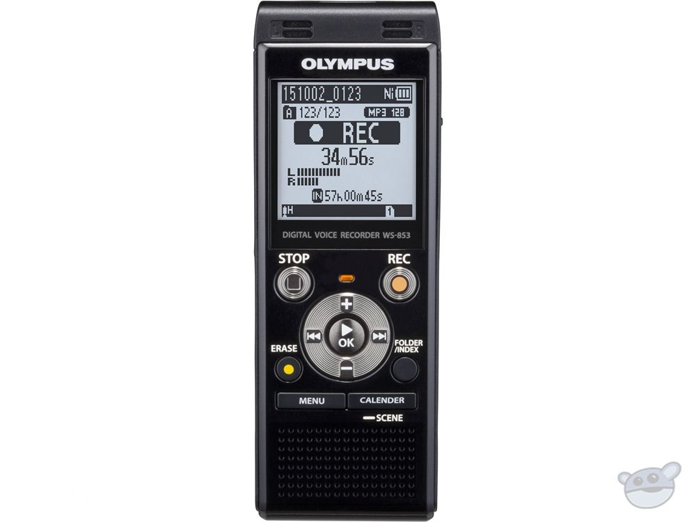Olympus WS-853 Digital Voice Recorder (Black)