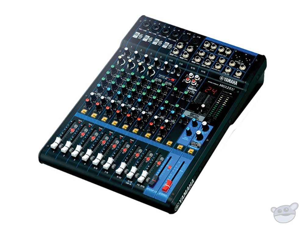 Yamaha MG12XU - 12-Input Mixer with Built-In FX and 2-In/2-Out USB Interface