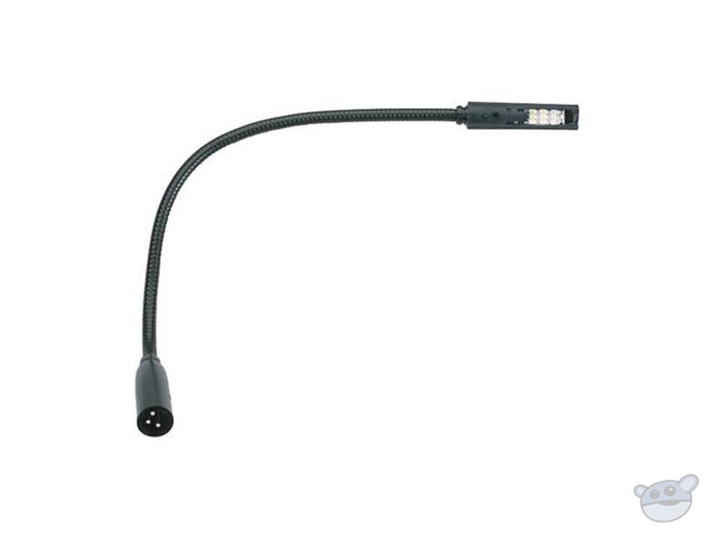 Littlite 12X-LED - LED Gooseneck Lamp with 3-pin XLR Connector (12-inch)