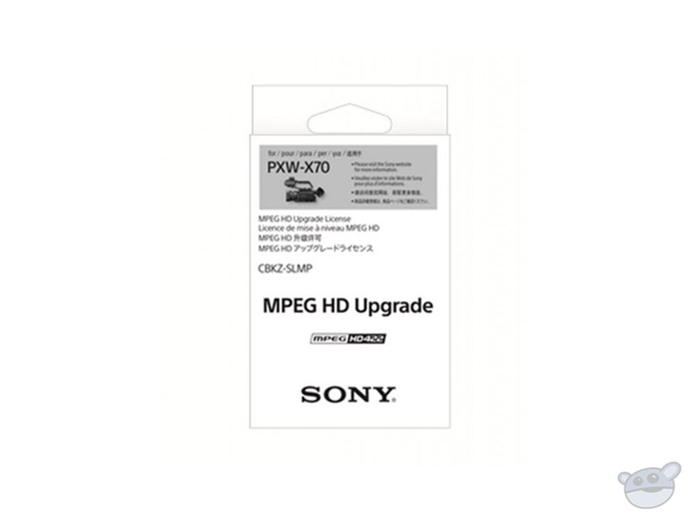 Sony MPEG HD Recording Upgrade License for PXW-X70, PXW-Z90, or PXW-FS5 camcorders