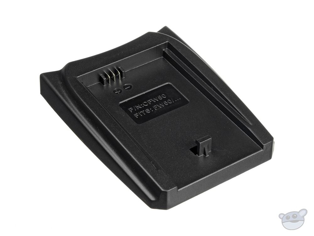 Luminos Battery Charger Adapter Plate for Sony FW-50