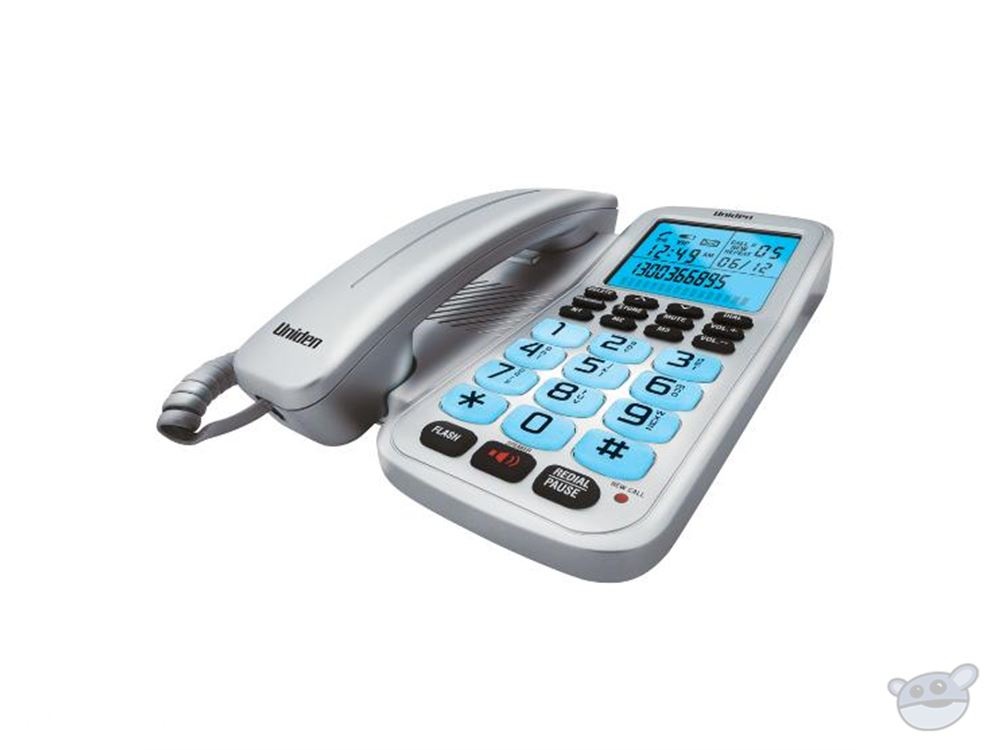 Uniden FP1220 Corded Phone With Backlit LCD and Keypad