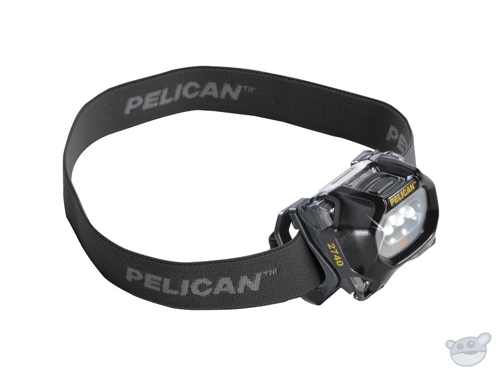 Pelican 2740C LED Headlamp 2nd Generation (66 Lumens, Black)