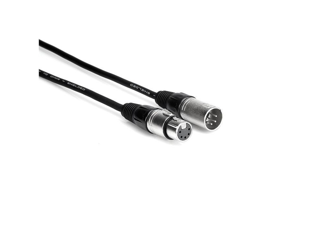 Hosa DMX-503 5-pin DMX control cable  3'