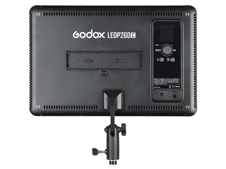 Godox LEDP260 LED Bi-Color Video Lamp Light Panel 3300K~5600K w/ Extender Pole