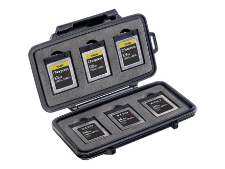 Pelican 0965 Memory Card Case for 6 CFexpress/XQD Memory Cards Black 